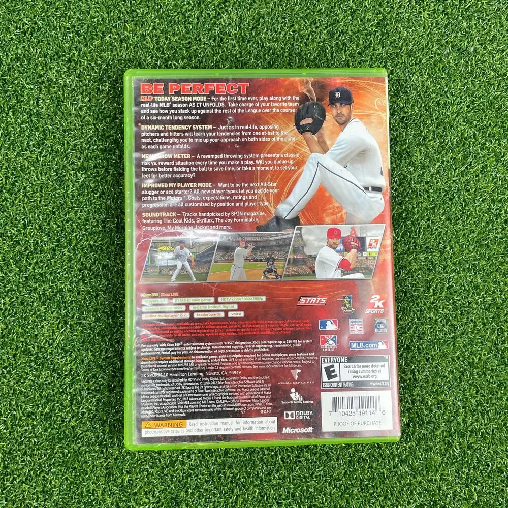 Major League Baseball 2K12 (Microsoft Xbox 360, 2012)